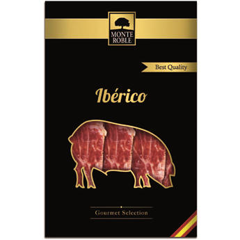 橡山伊比利亚风干火腿后腿法定谷物饲养切片100克